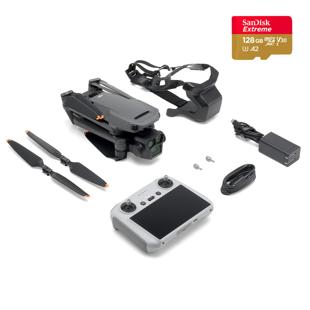 DJI Mavic 3 pro (DJI RC smart controller) + 128 GB SD Kaart