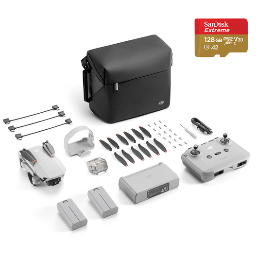 DJI Mini 2 SE Fly More Combo + 128 GB SD kaart