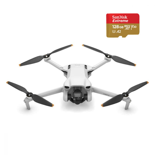 DJI Mini 3 (zonder RC) + 128 GB SD Kaart